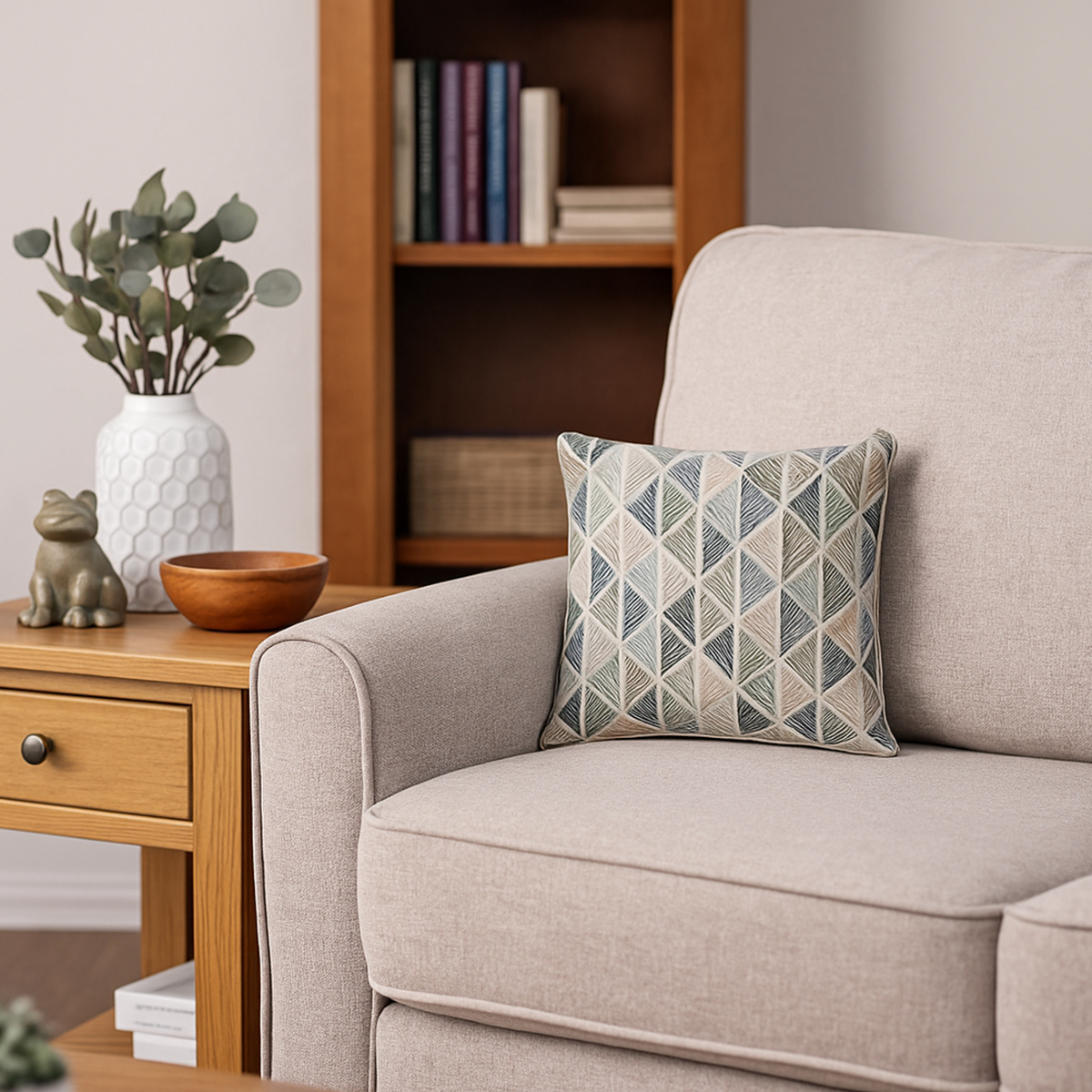 Josie Green Cushion Cover
