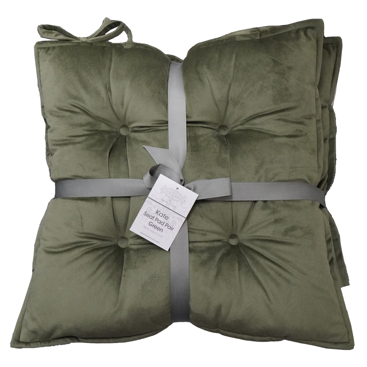 Kate Green Seat Pad Pair