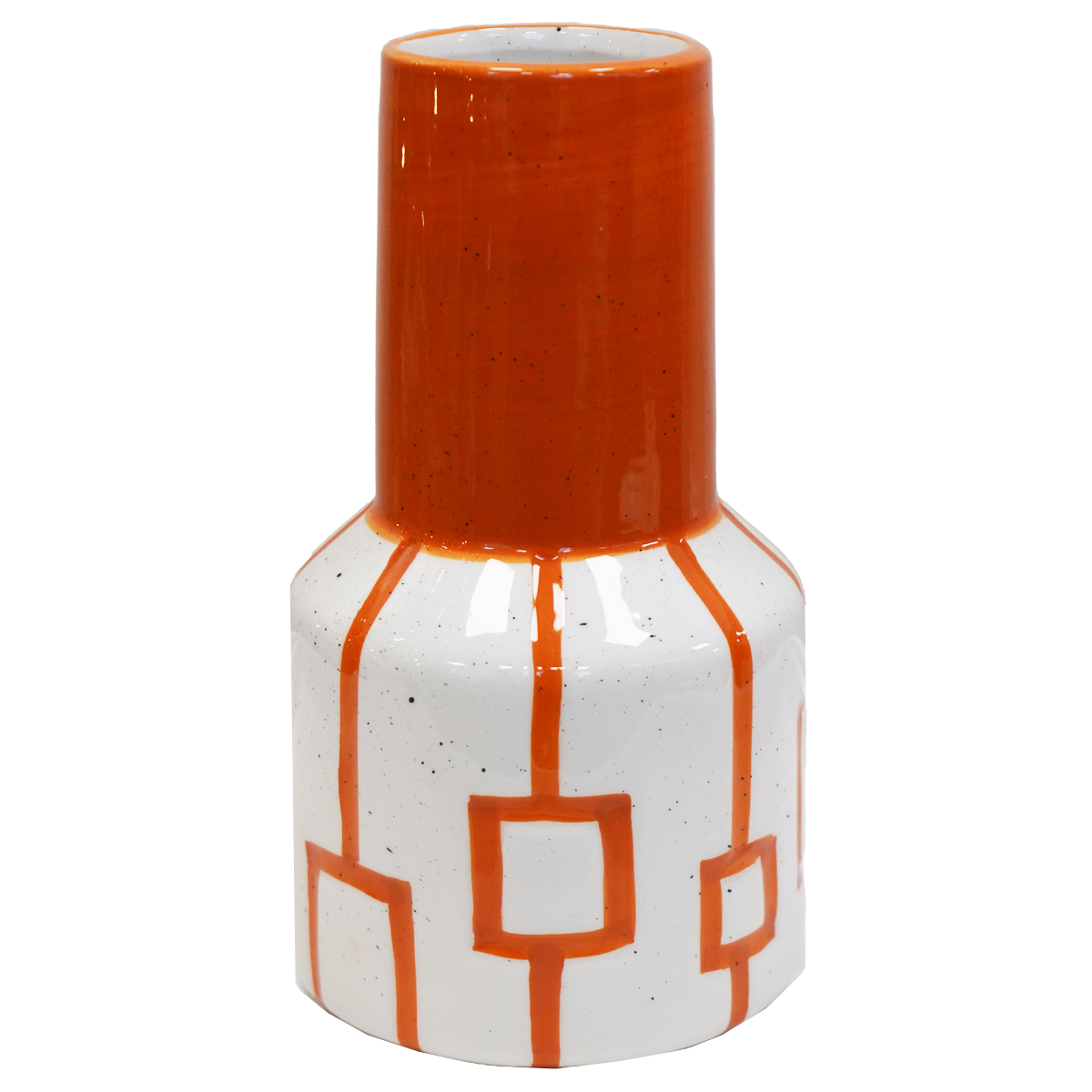 Large Abstract Terracotta Vase