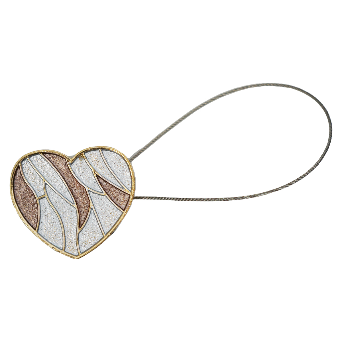 Lecuona Silver Tie Back Pair