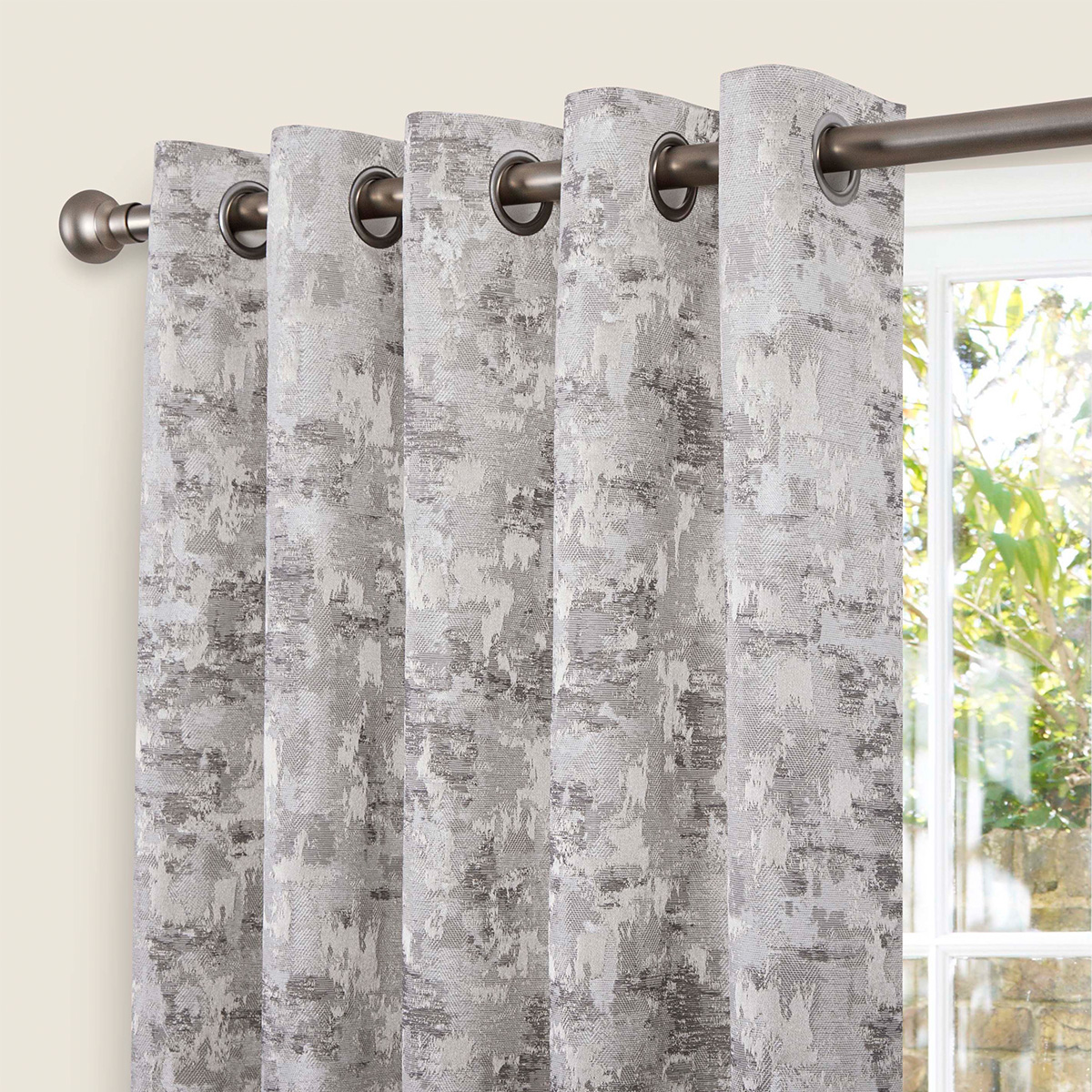 Legacy Natural Ready Made Eyelet Curtains