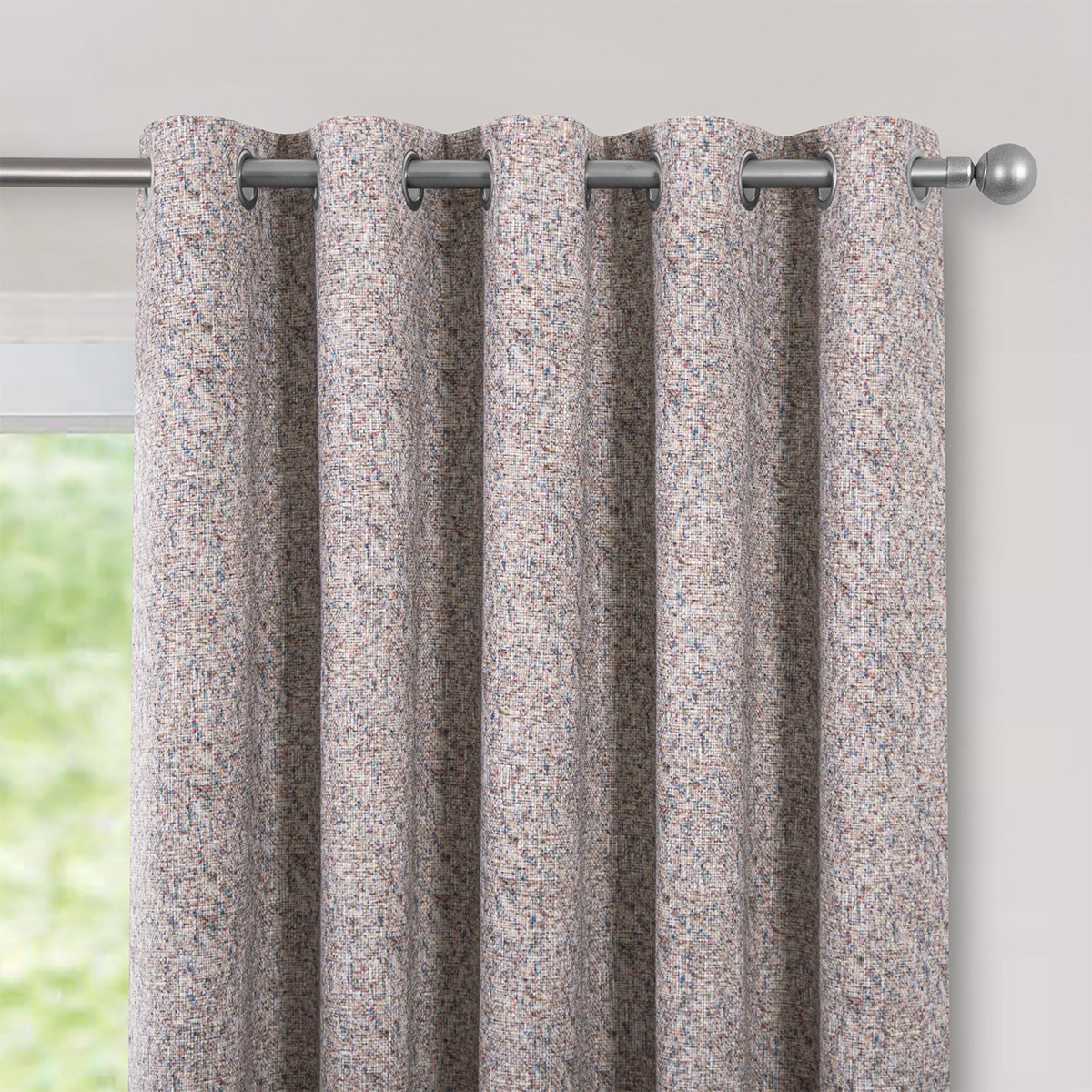Linton Multi Blackout Ready Made Eyelet Curtain