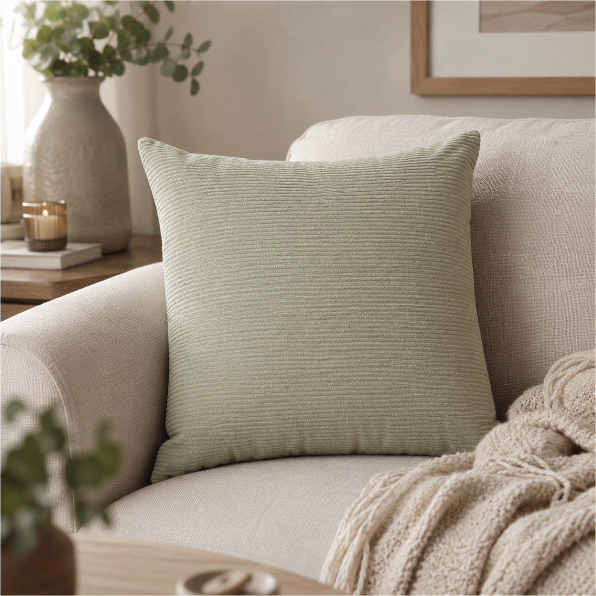 Lucia Sage Cushion