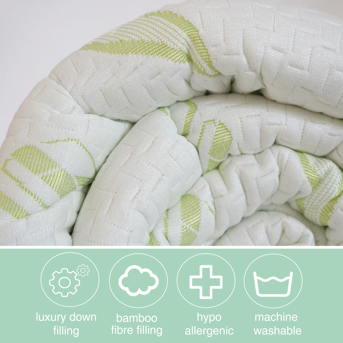 Luxury Bamboo Mattress Topper