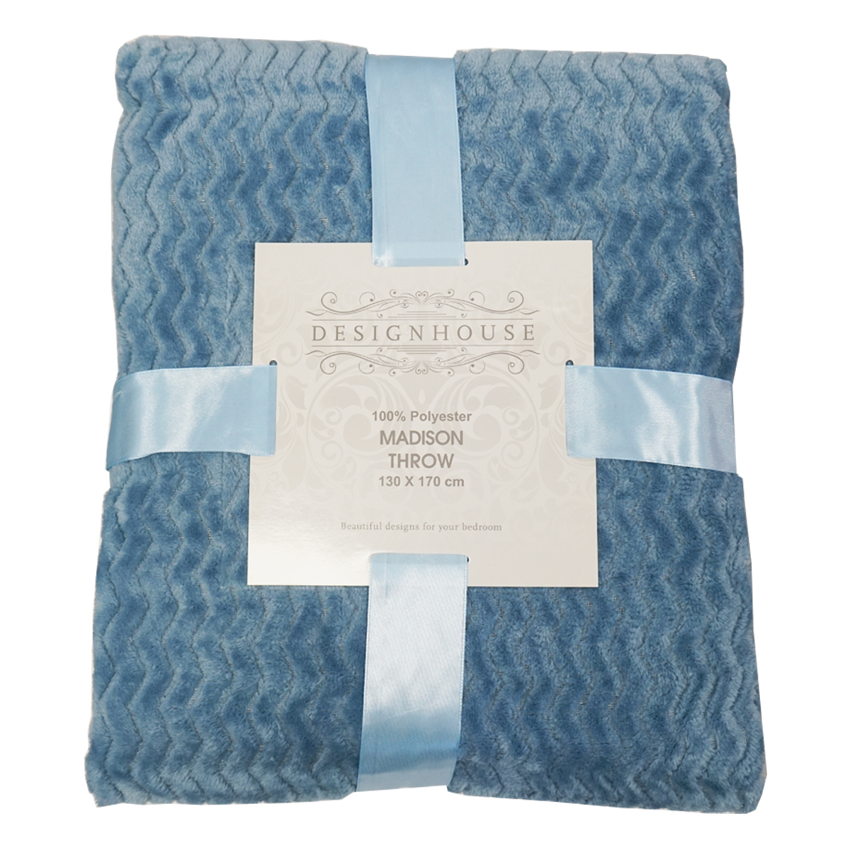 Madison Blue Throw 130x170cm