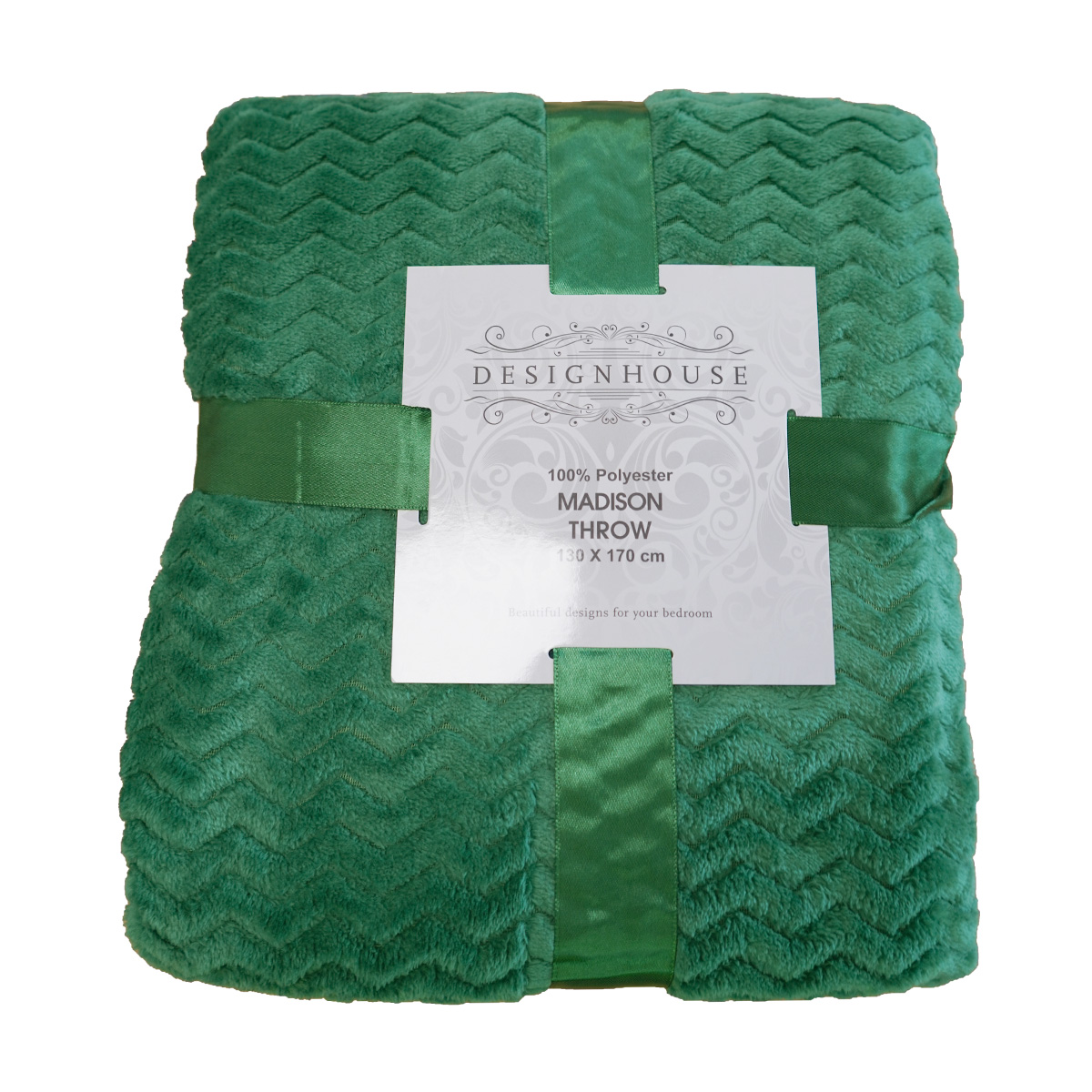 Madison Green Throw 130x170cm
