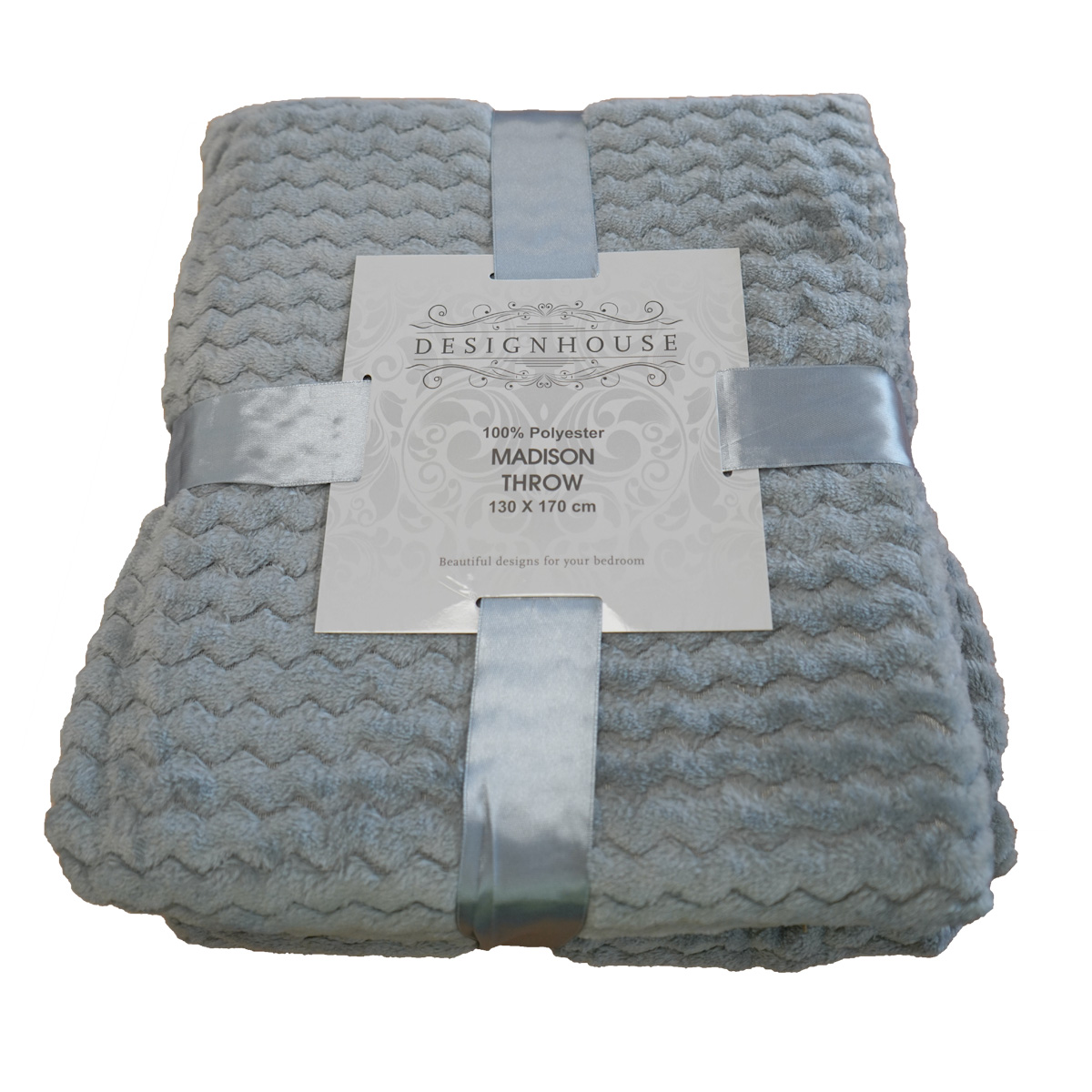 Madison Silver Throw 130x170cm