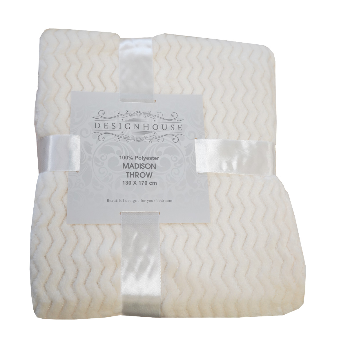 Madison Ivory Throw 130x170cm