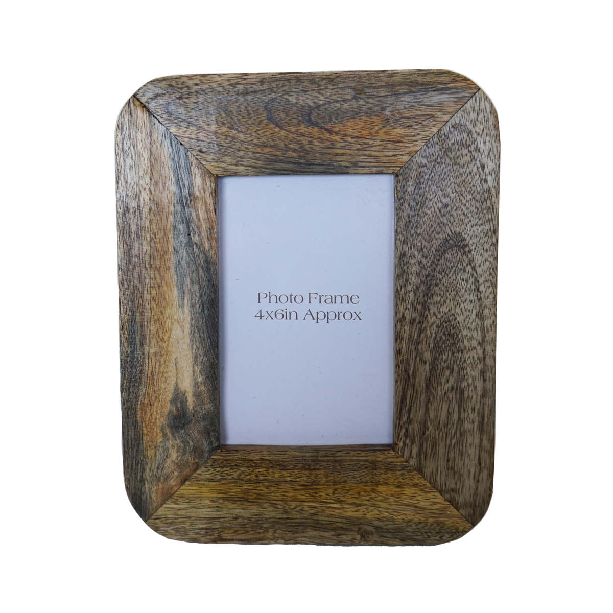Mango Wood 4"x6" Photo Frame