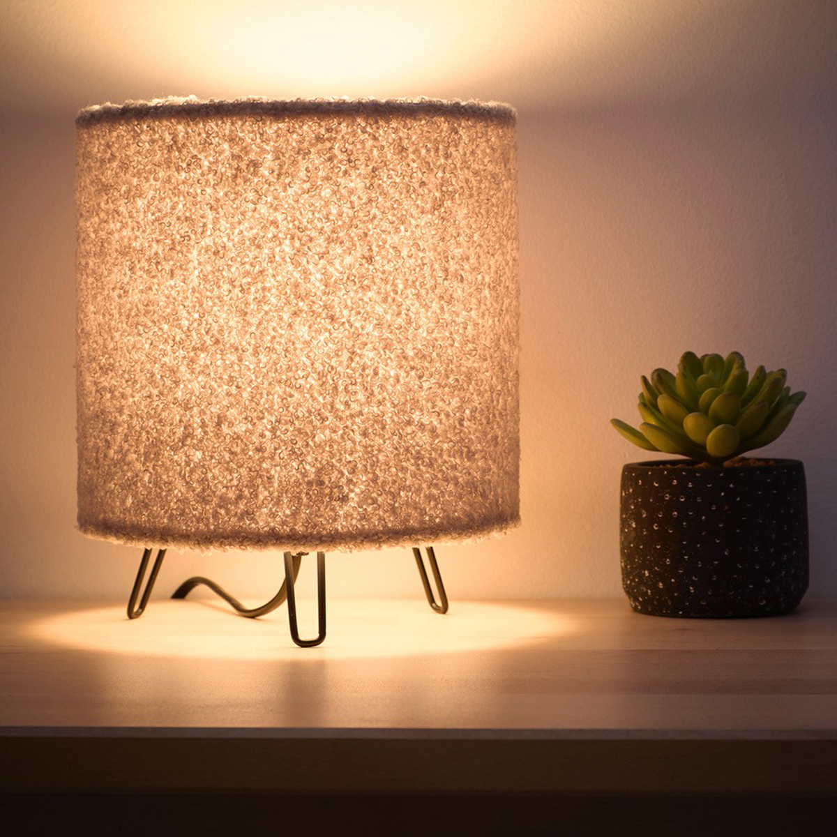 Miami Grey Table Lamp
