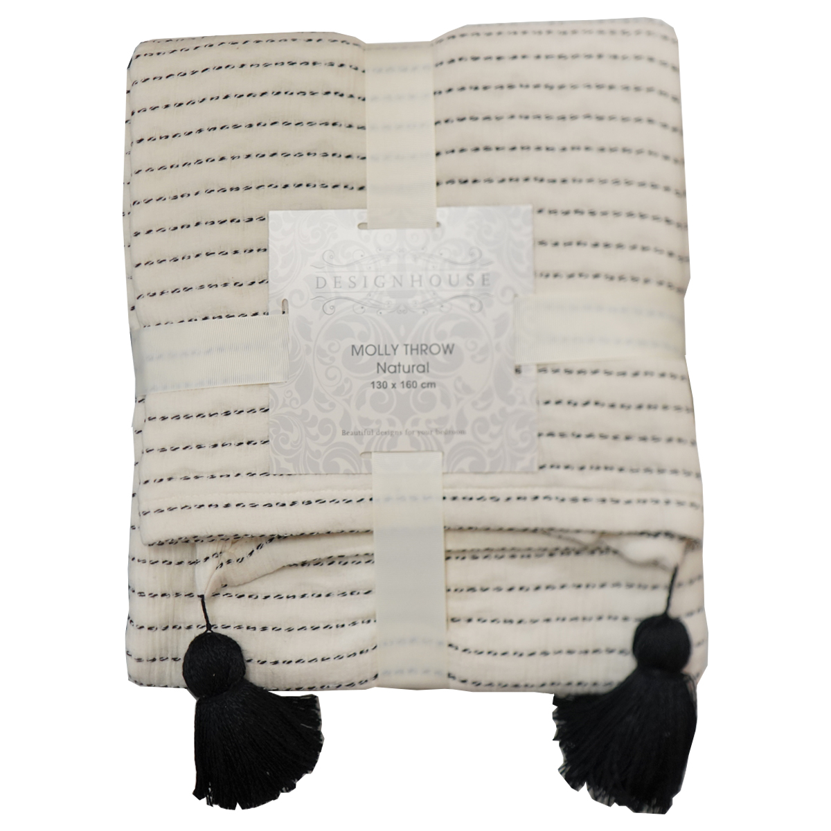 Molly Natural Throw 130x160cm