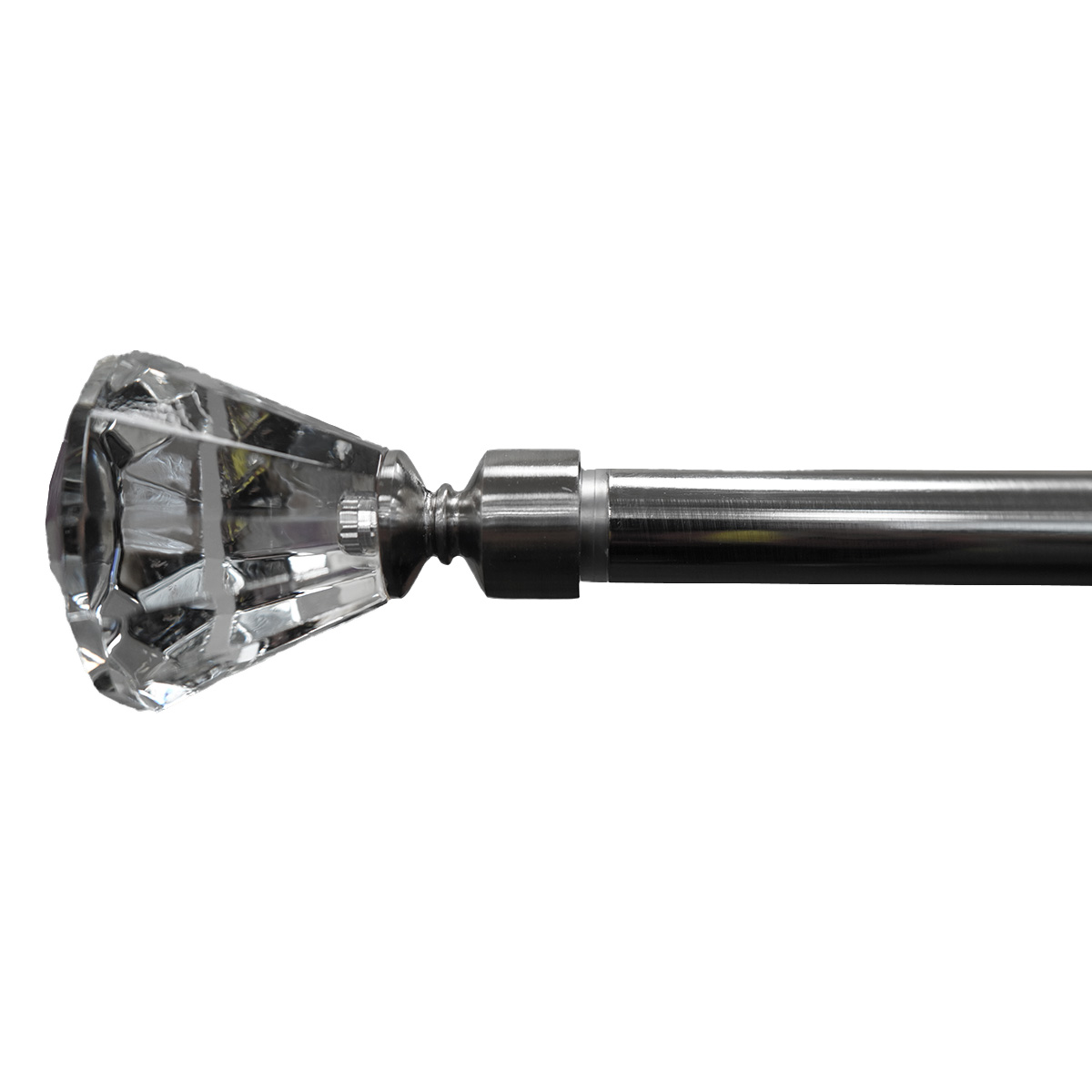 16/19mm Naples Stainless Steel Extendable Curtain Pole
