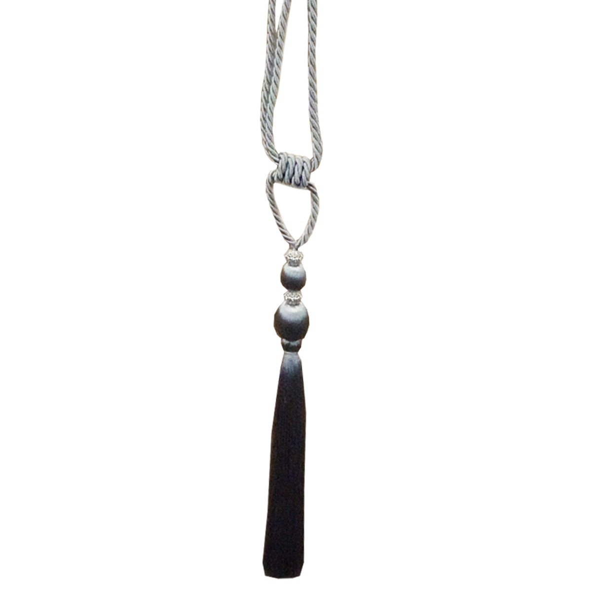 Nicolo Silver Tie Back