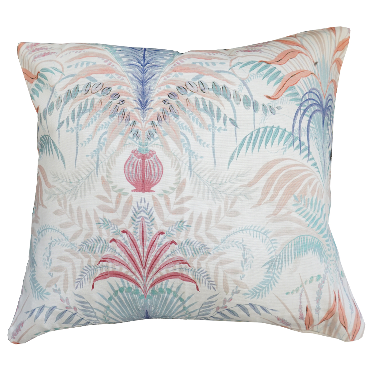 Olivia Coral Filled Cushion