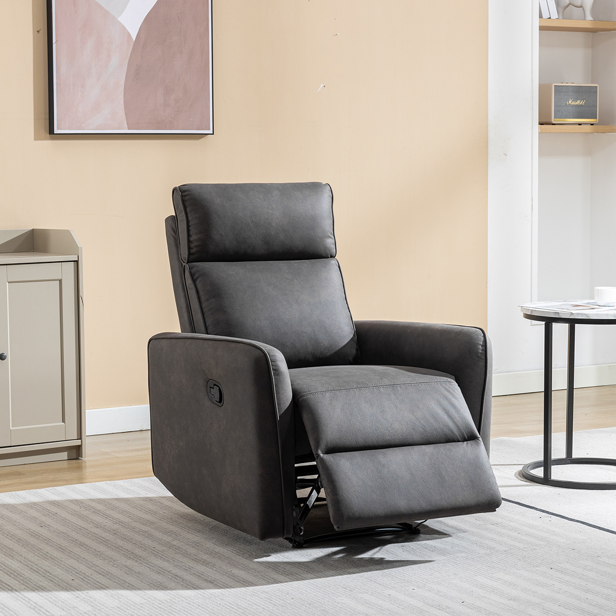 Ollie Grey Recliner Chair BULKY