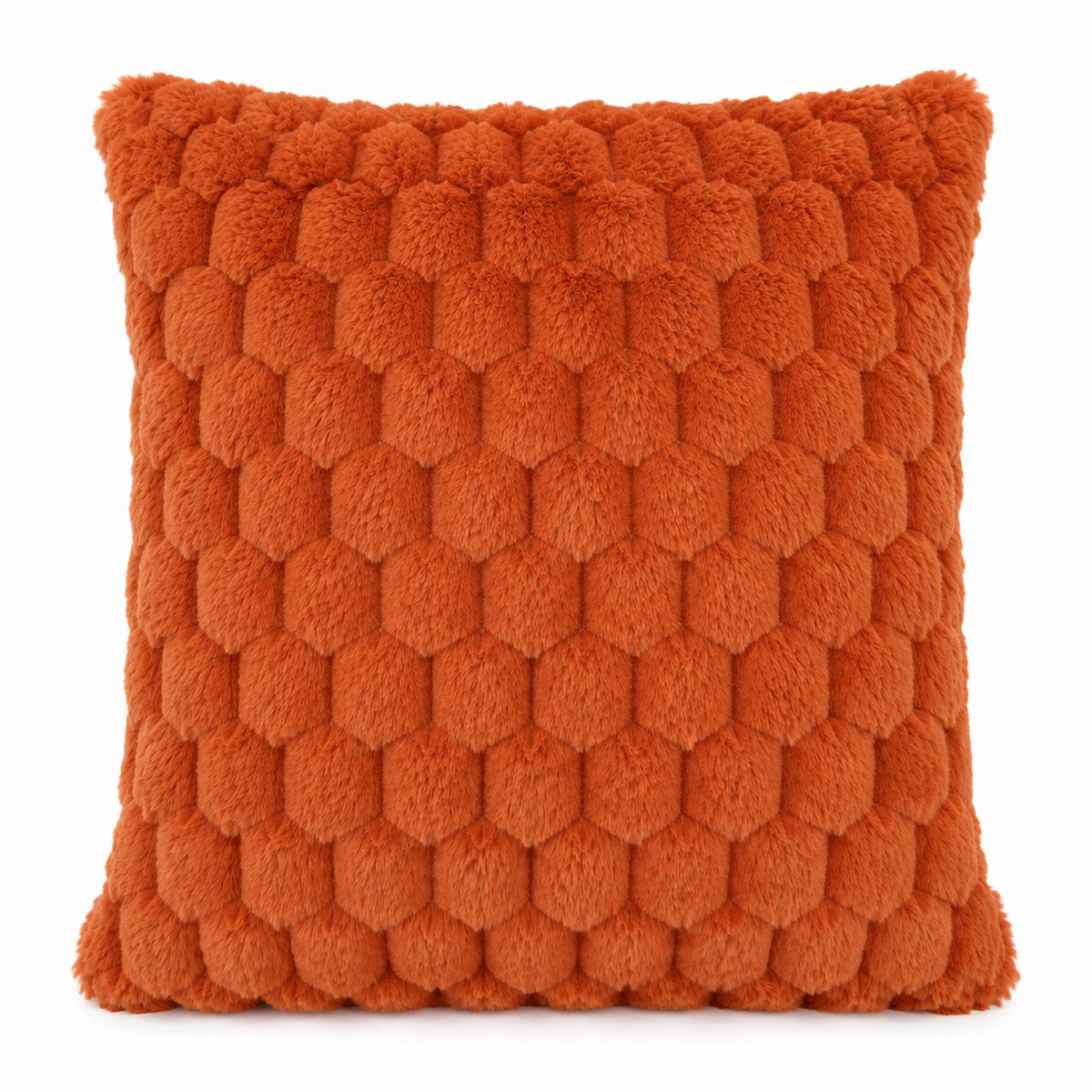 Popcorn Orange Filled Cushion