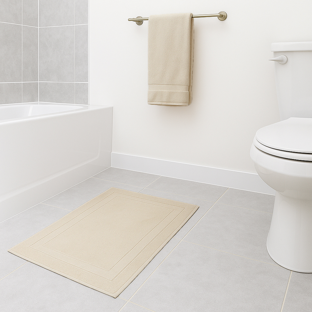 500gsm Zero Twist Pebble Bathmat