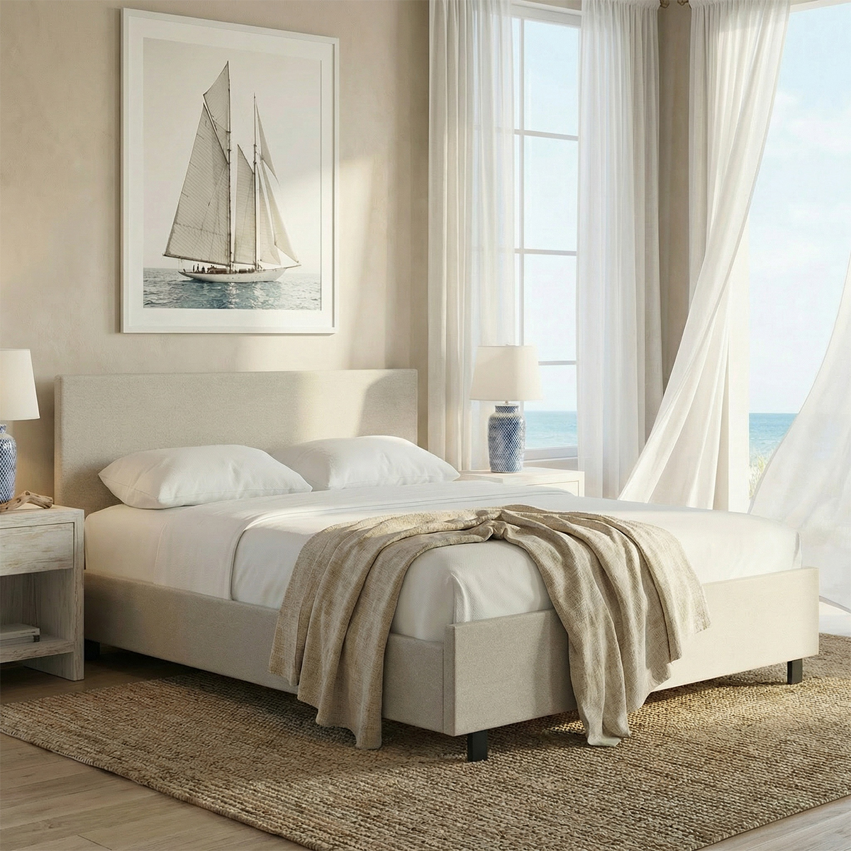 Phoenix Natural Bed Frame