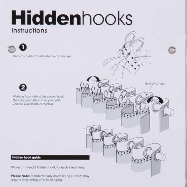 Hidden Hooks 8pk