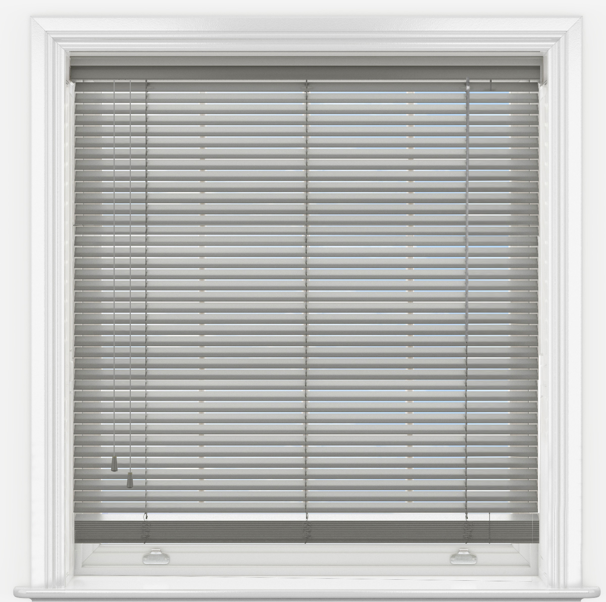 PVC Grey Venetian Blind
