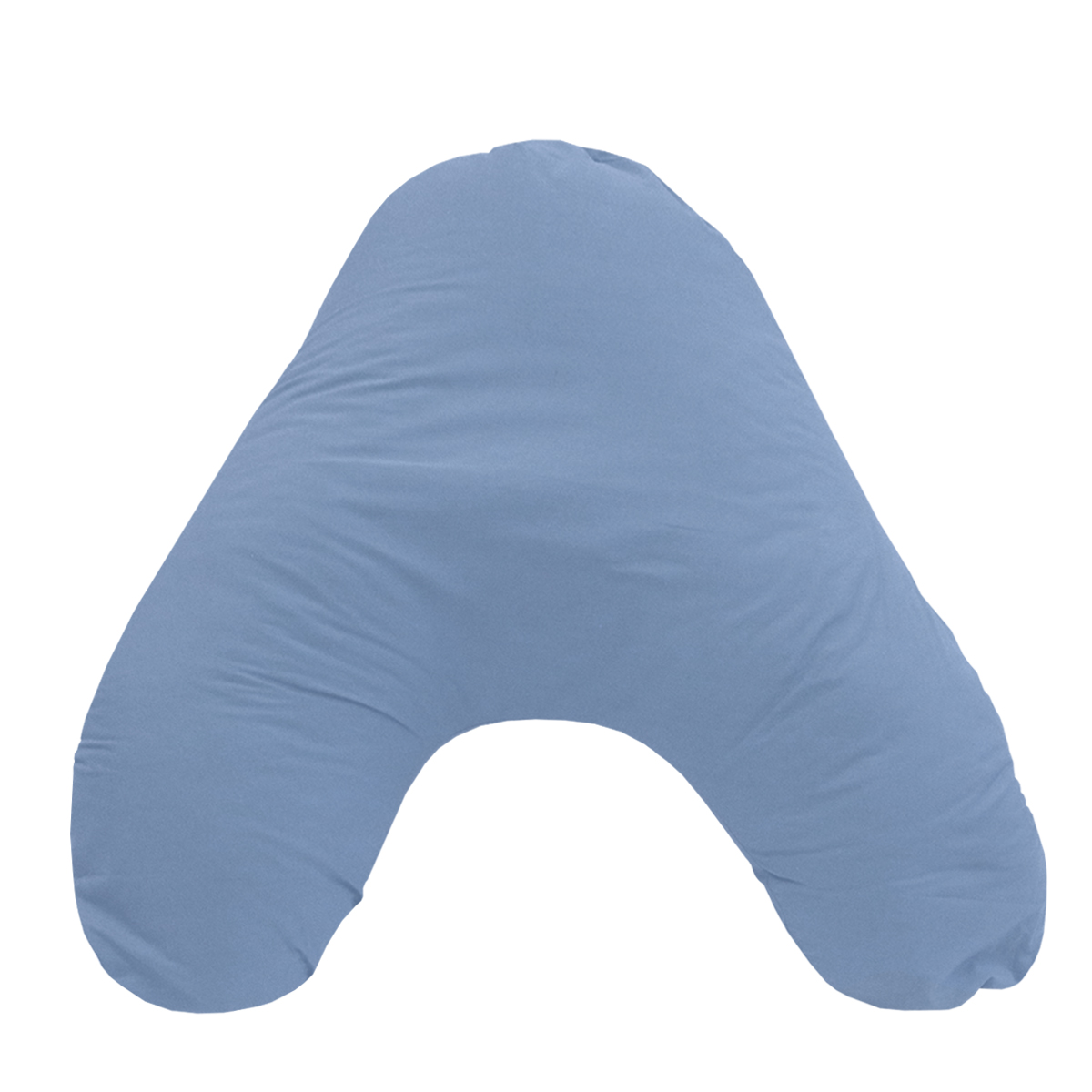 Percale Blue V Shaped Pillowcase Pc