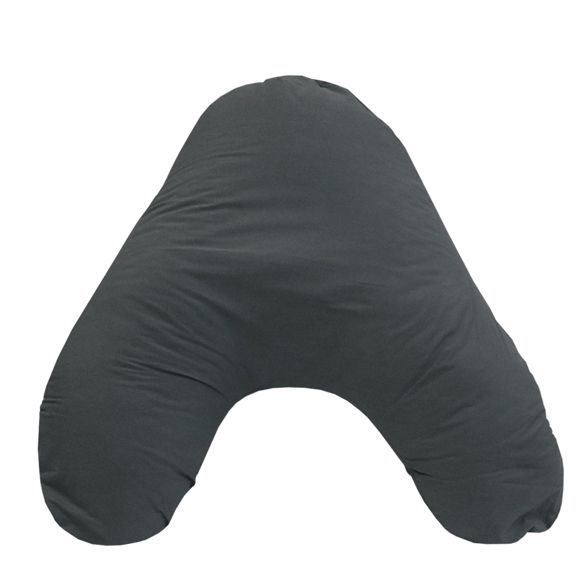 Percale Charcoal V Shaped Pillowcase Pc