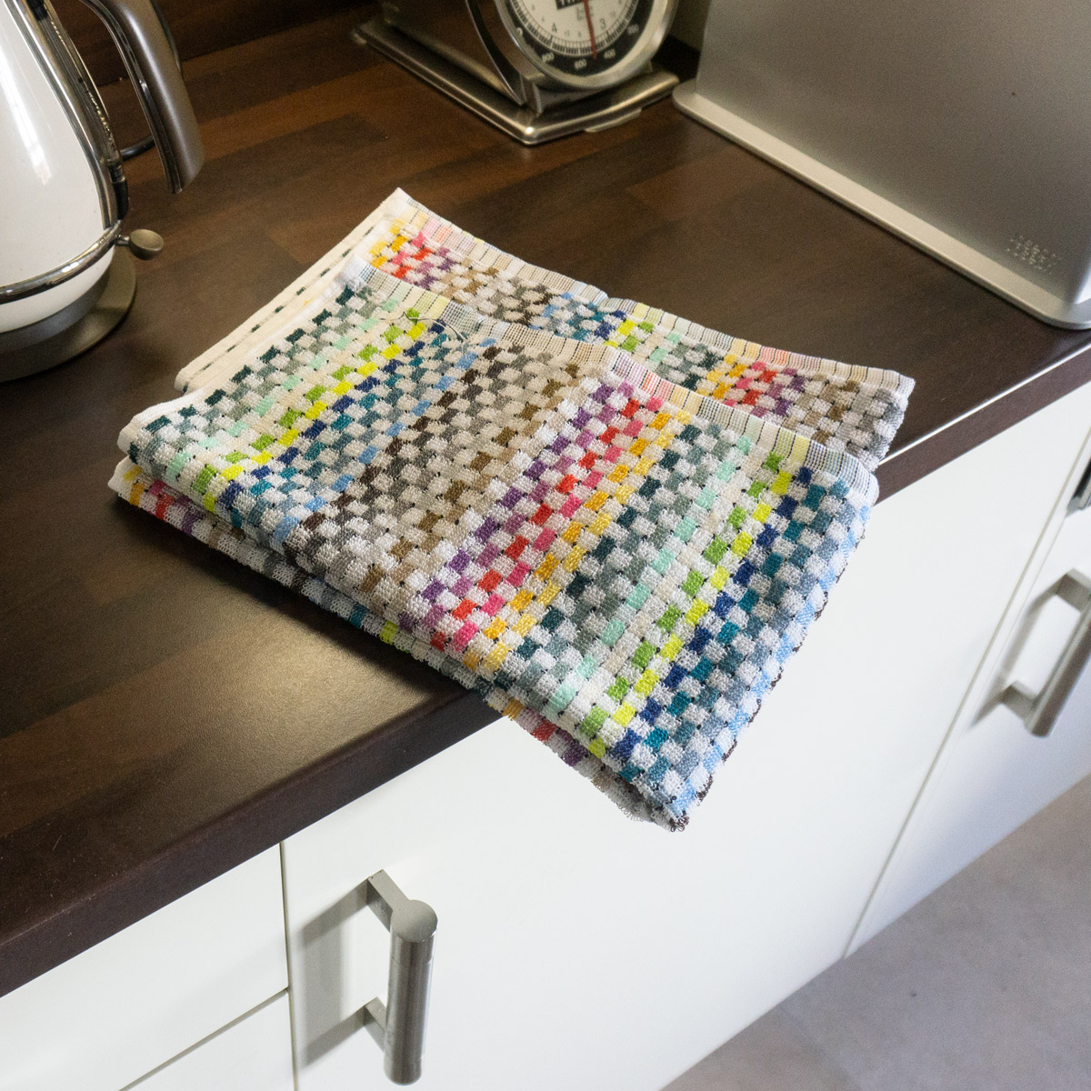 Multi Coloured 2 Pack Tea Towels 2pk