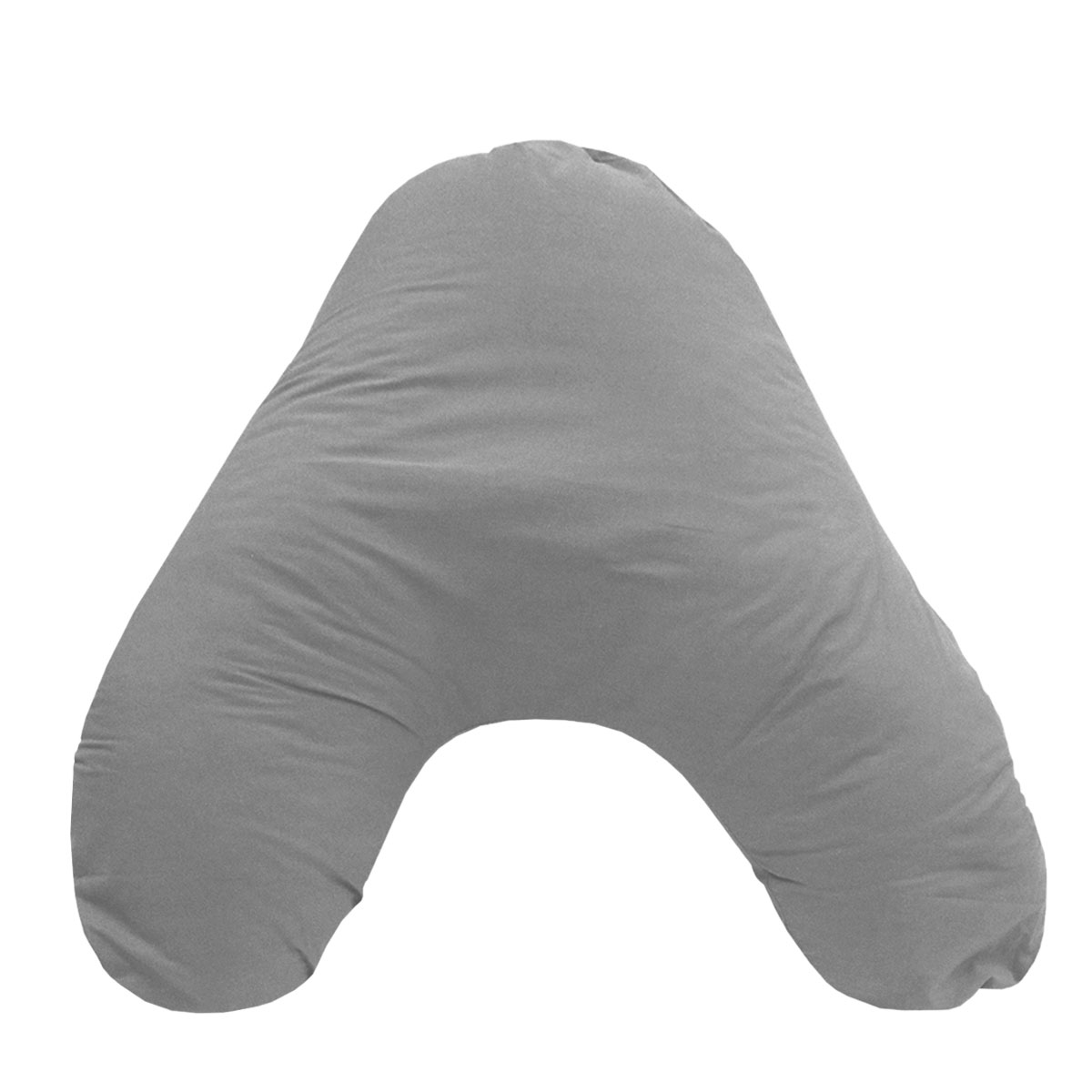 Percale Grey V Shaped Pillowcase Pc