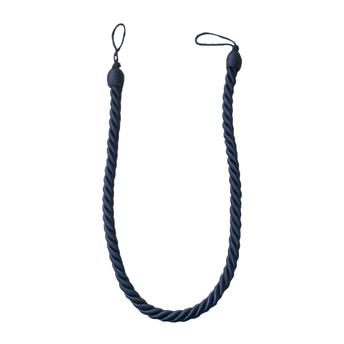Nikki Navy Curtain Tie Back