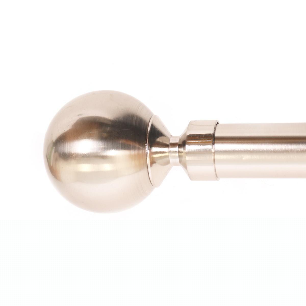 28mm 3 Sided Satin Silver Chrome Baypole