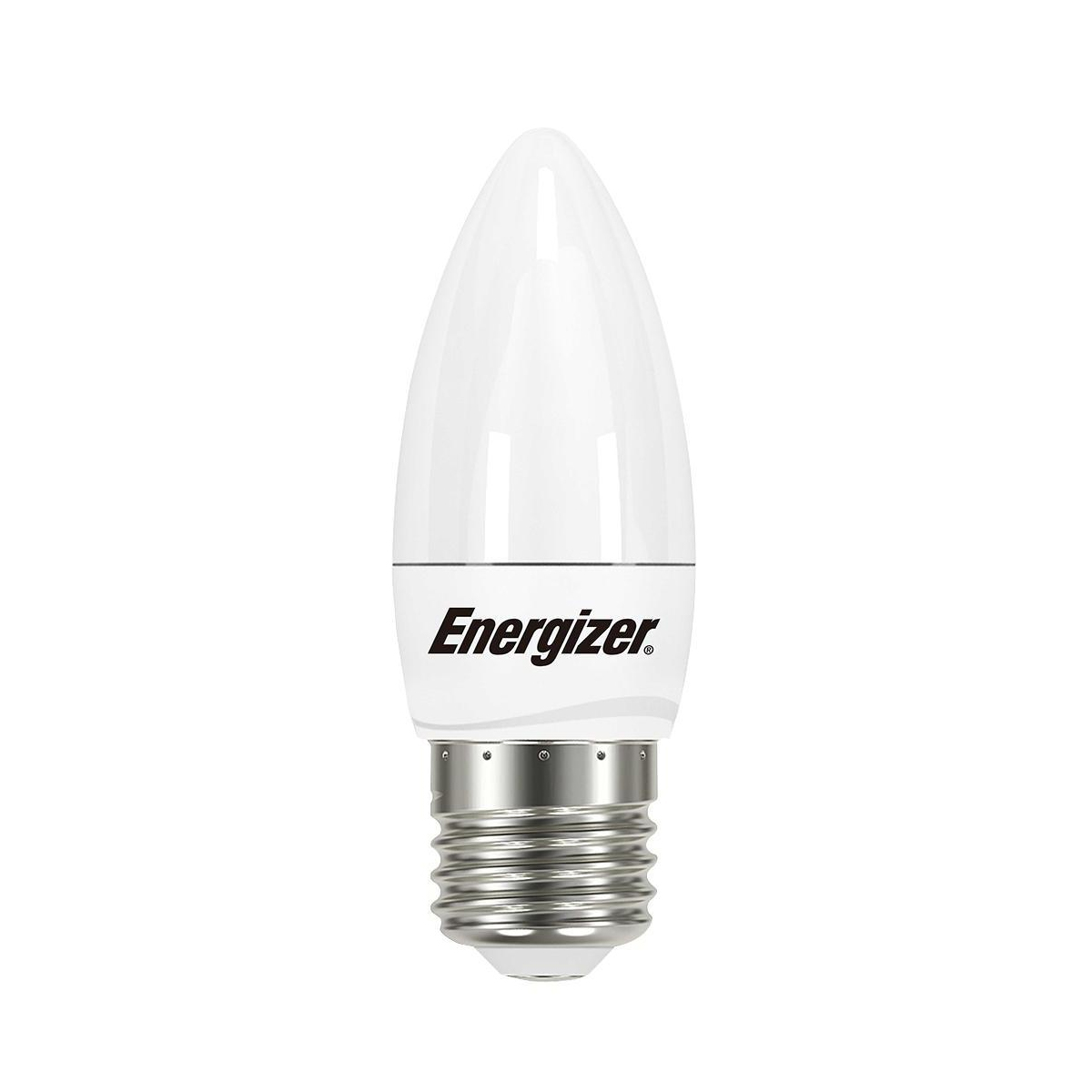 Energizer 40w Energy Saving Led E27 Candle Warm White Light Bulb Candle