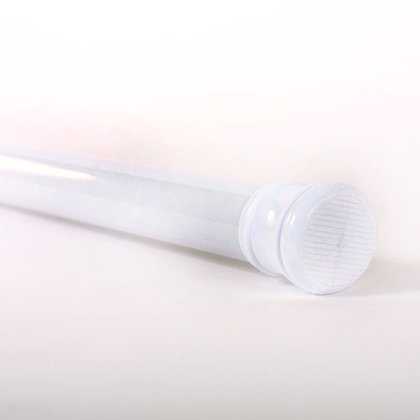 Extendable White Shower Rail 144-255