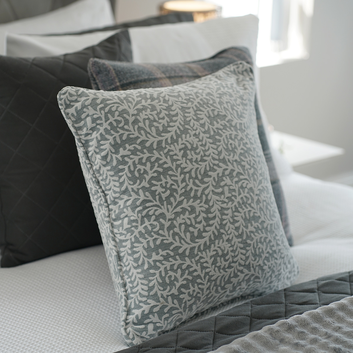 Raheny Grey Cushion Cover