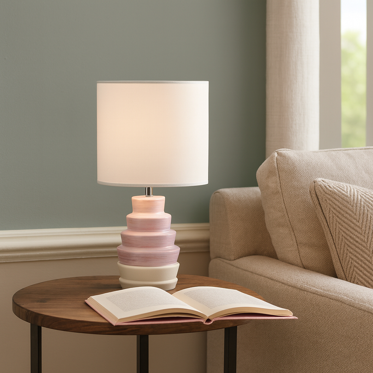 Regina Pink Table Lamp