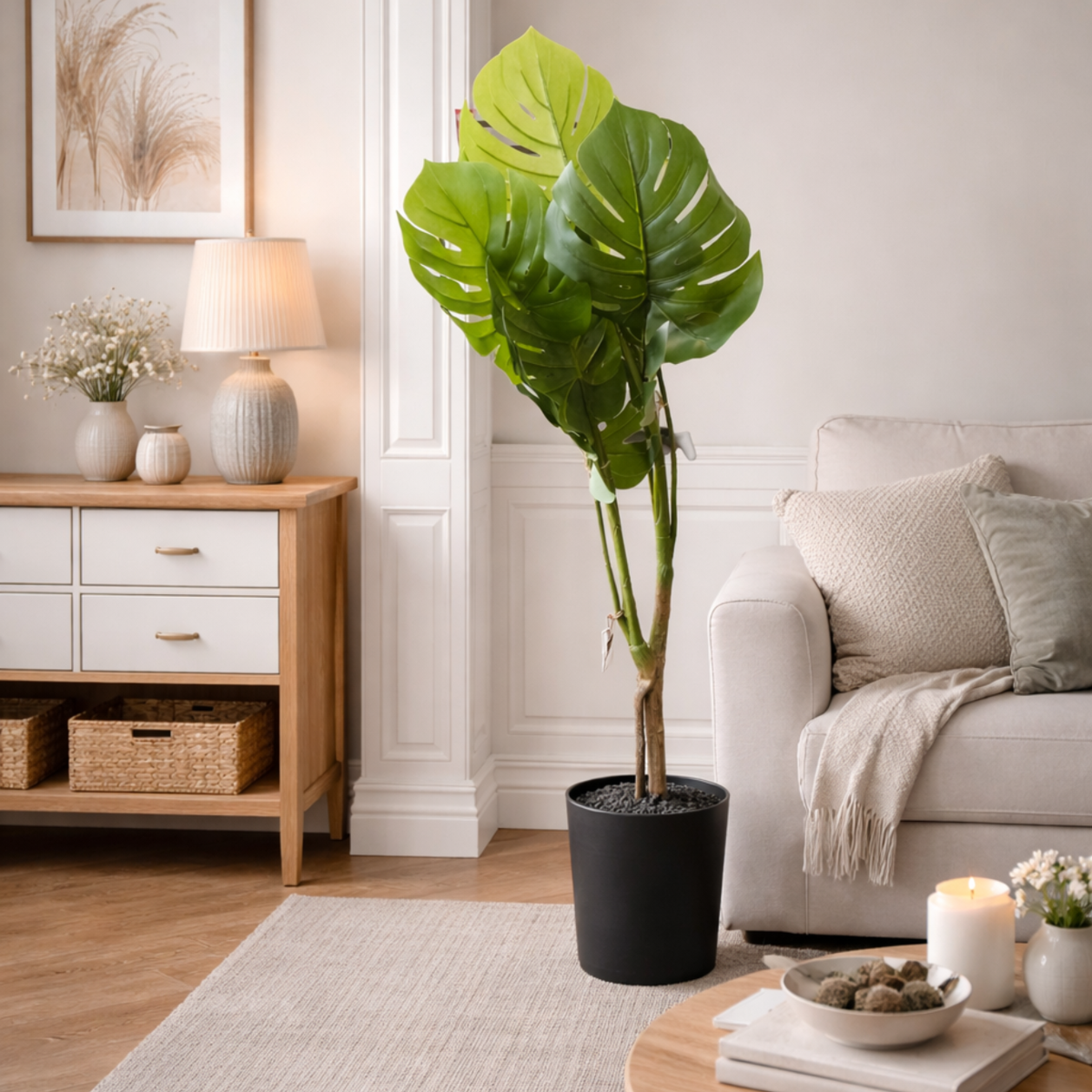 Artificial Monstera Tree