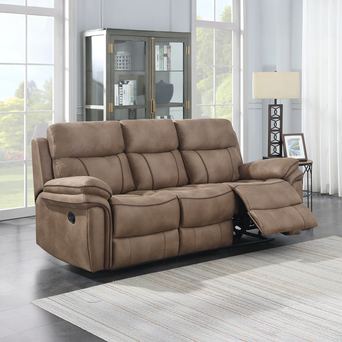 Richmond Brown 3 seater Sofa BULKY
