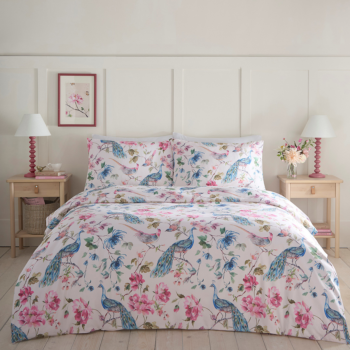 Selene Blue Duvet Cover Set