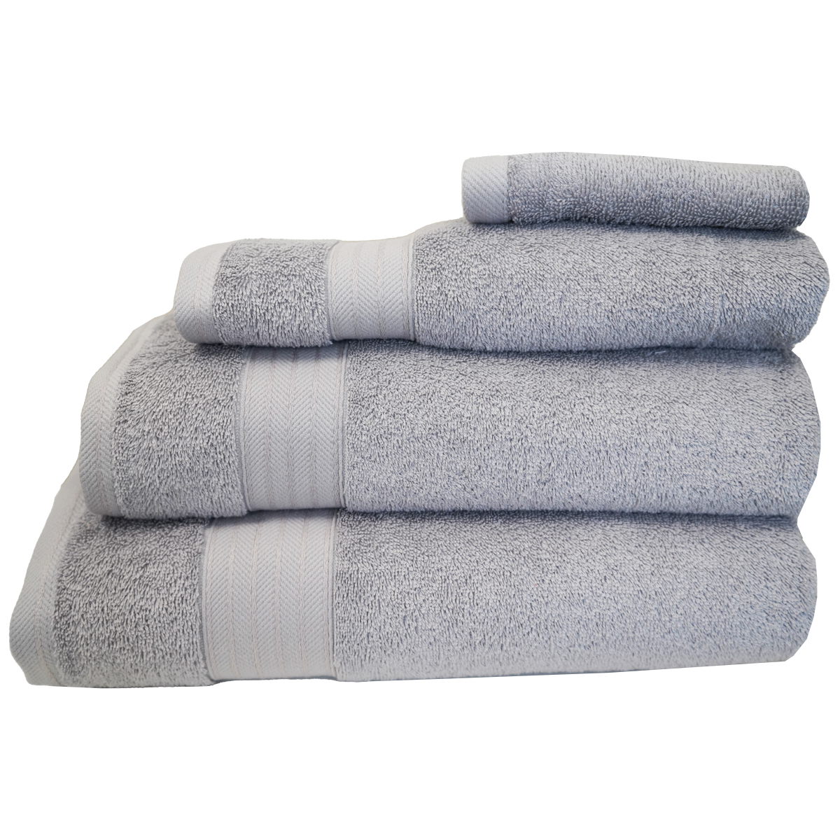 Egyptian Cotton Silver Grey 550 GSM Towel Range