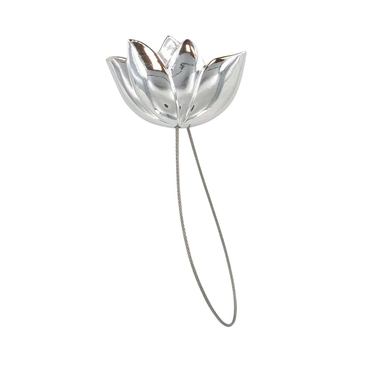 Tulip Chrome Magnetic Tie Back