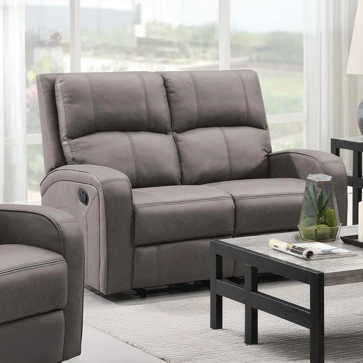 Silverton Taupe 2 Seater Sofa BULKY