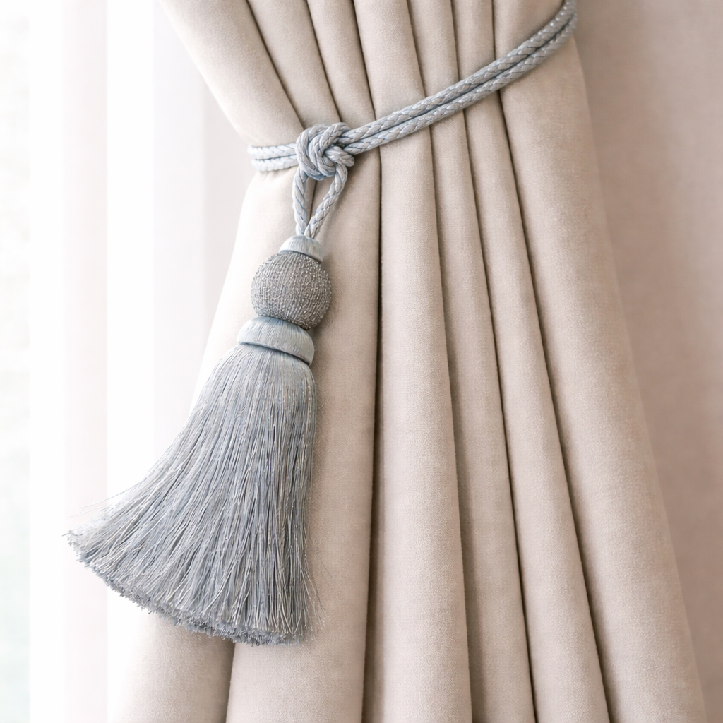 Genoa Silver Tieback