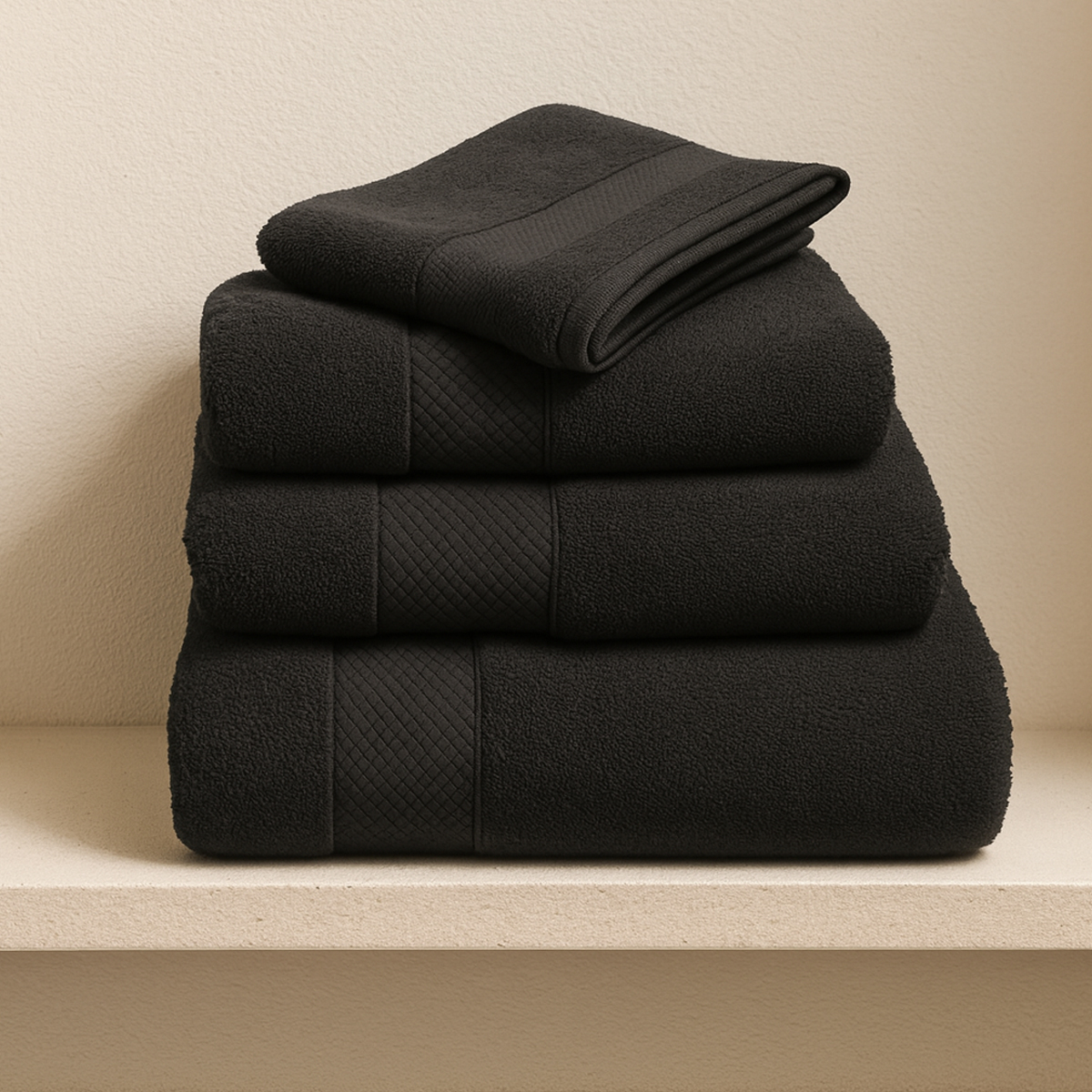 Soft and Absorbent Charcoal Towel Range