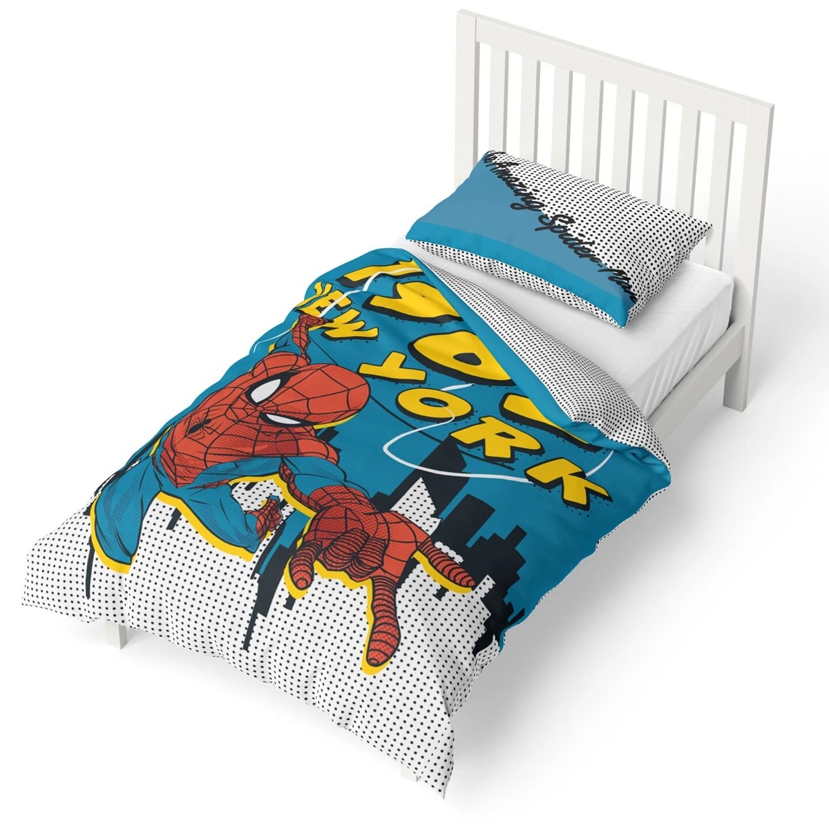 Spider-Man 1962 Cotton Rich Single Duvet Cover Set