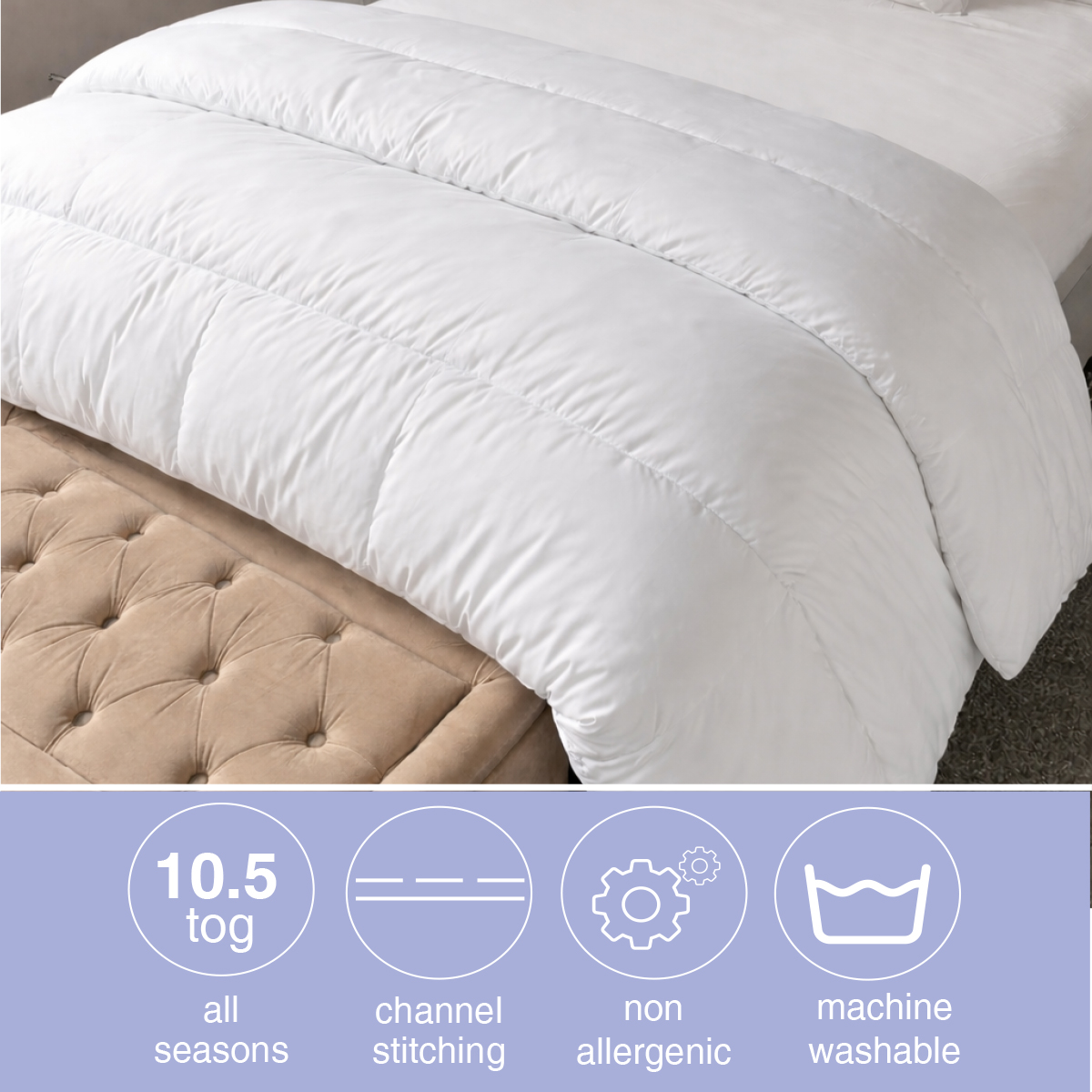 Stay Cool 10.5 Tog Duvet