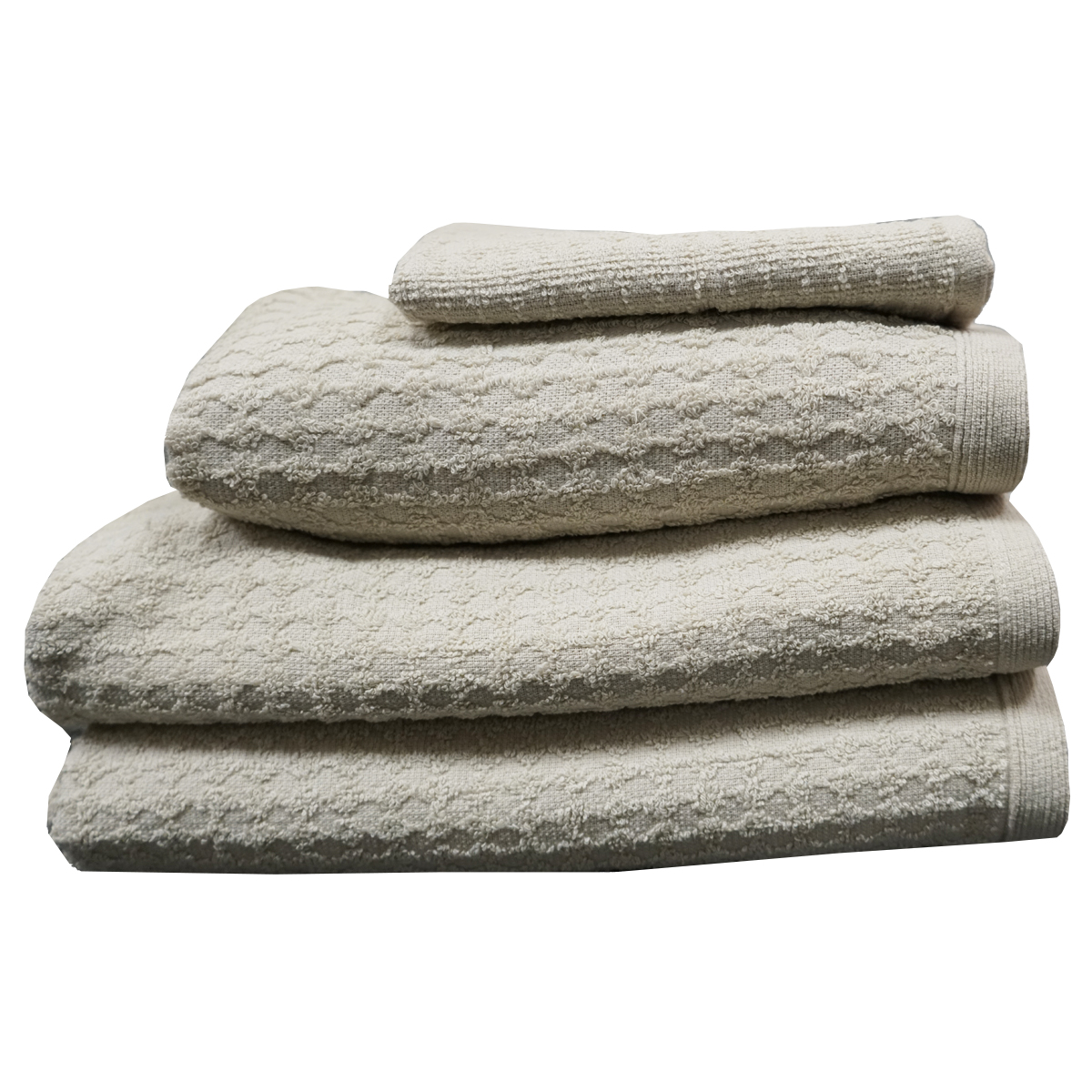Waffle 400 GSM Stone Towel Range