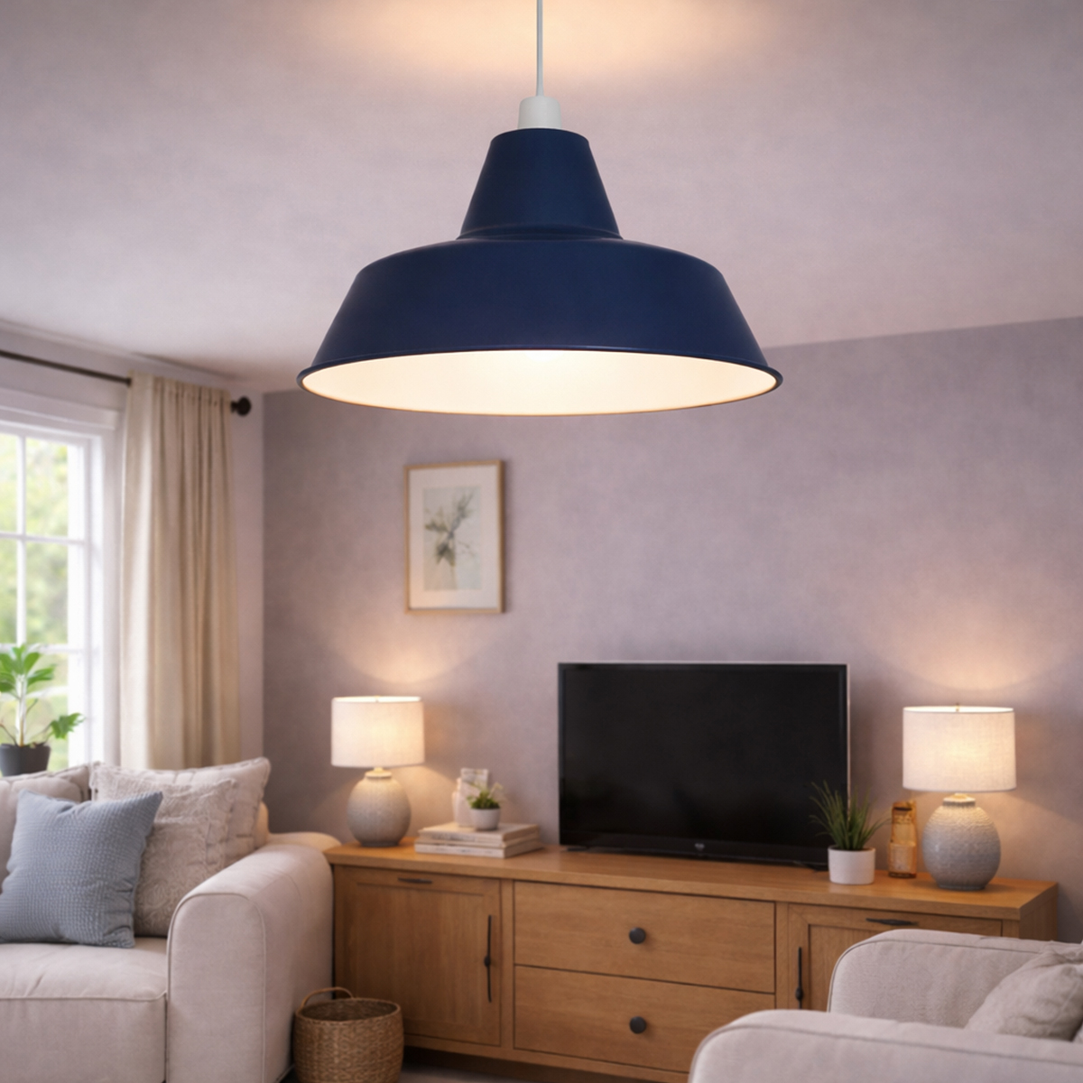 Swift Navy Pendant