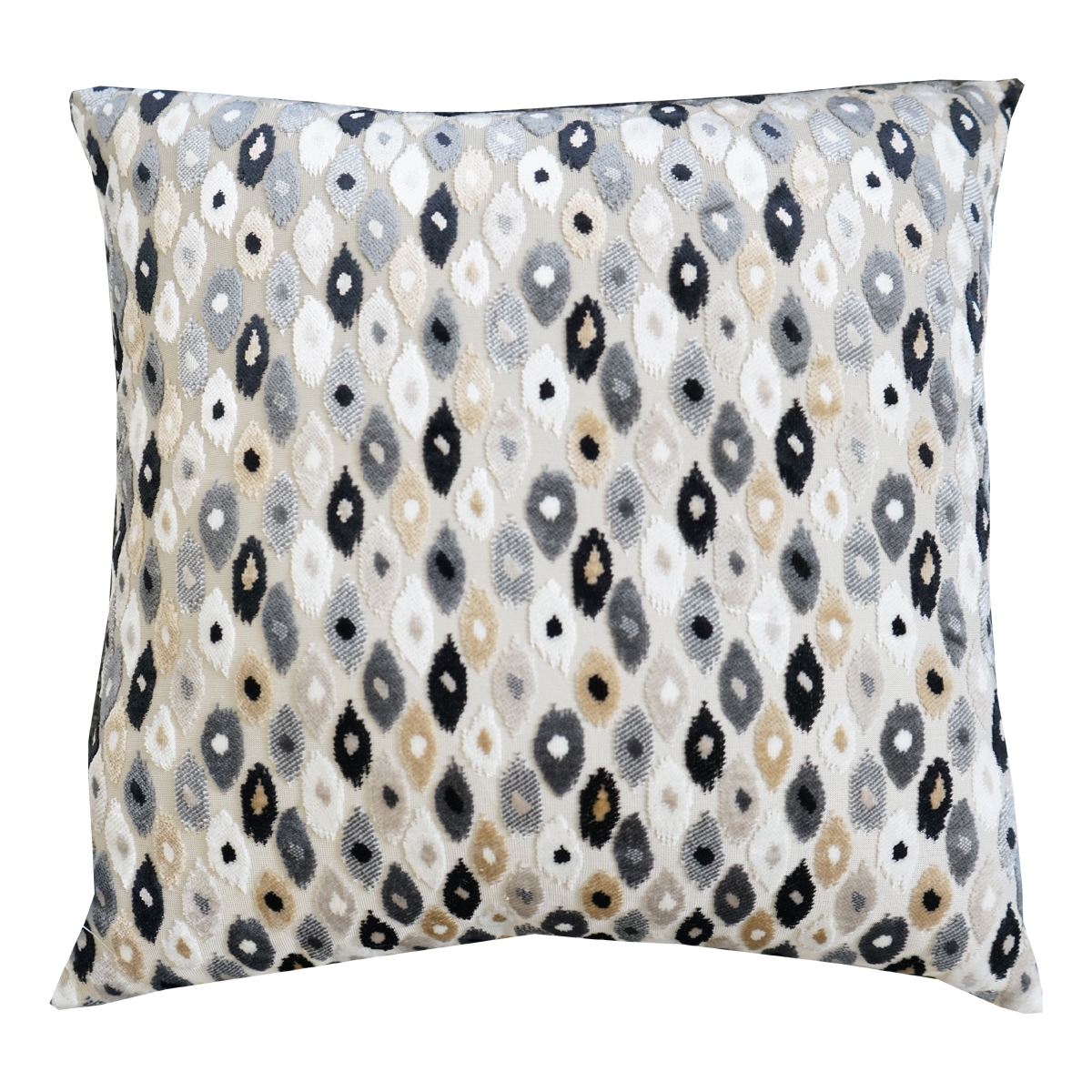 Teardrop Natural Filled Cushion