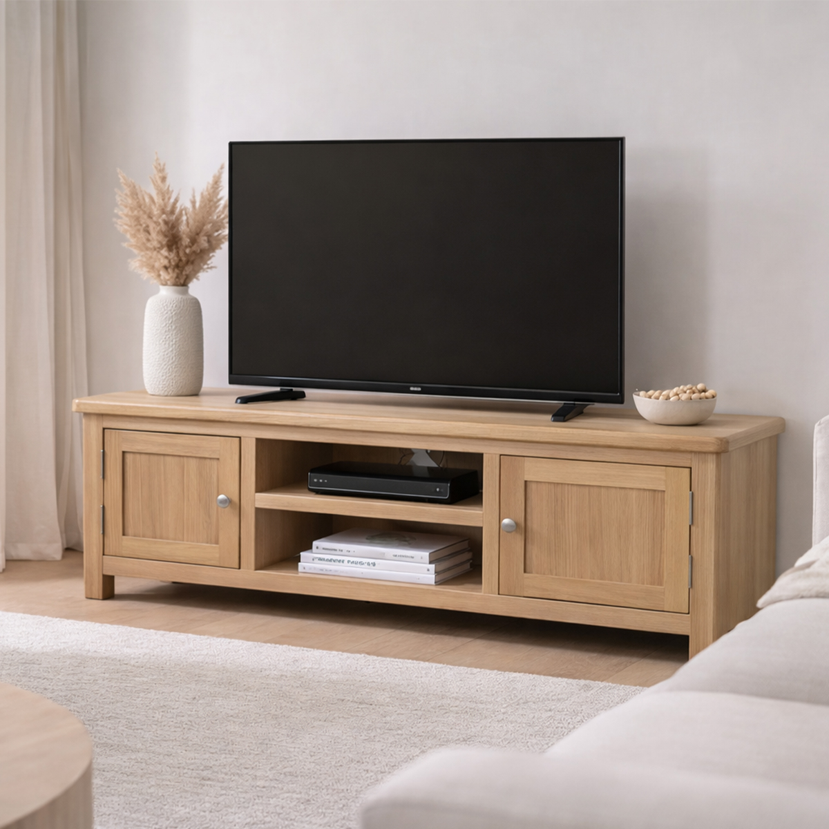 Turnberry Oak TV Unit BULKY
