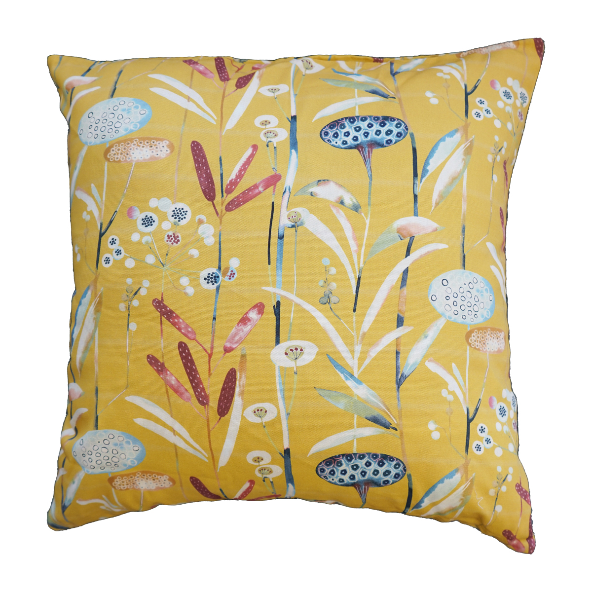 Una Ochre Filled Cushion