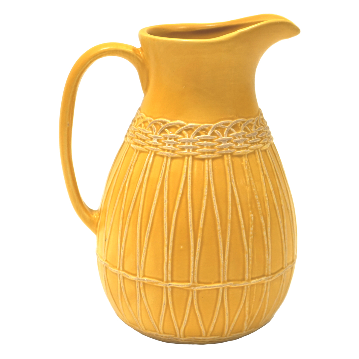 Yellow String Jug